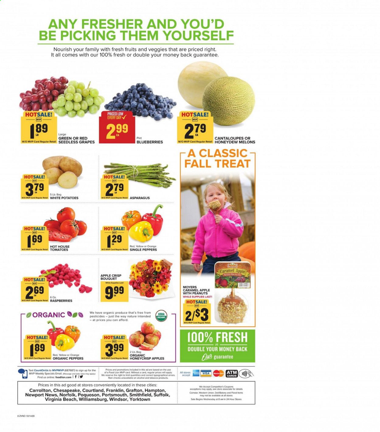 Food Lion (VA) Weekly Ad Flyer October 14 to October 20