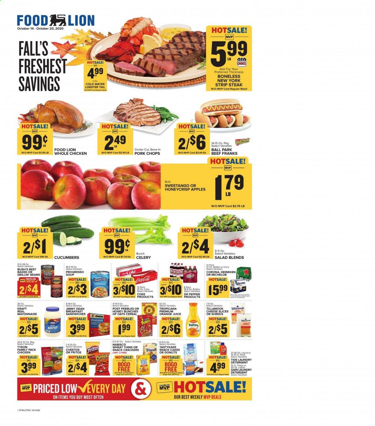 Food Lion (TN) Weekly Ad Flyer October 14 to October 20