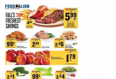 Food Lion (TN) Weekly Ad Flyer October 14 to October 20