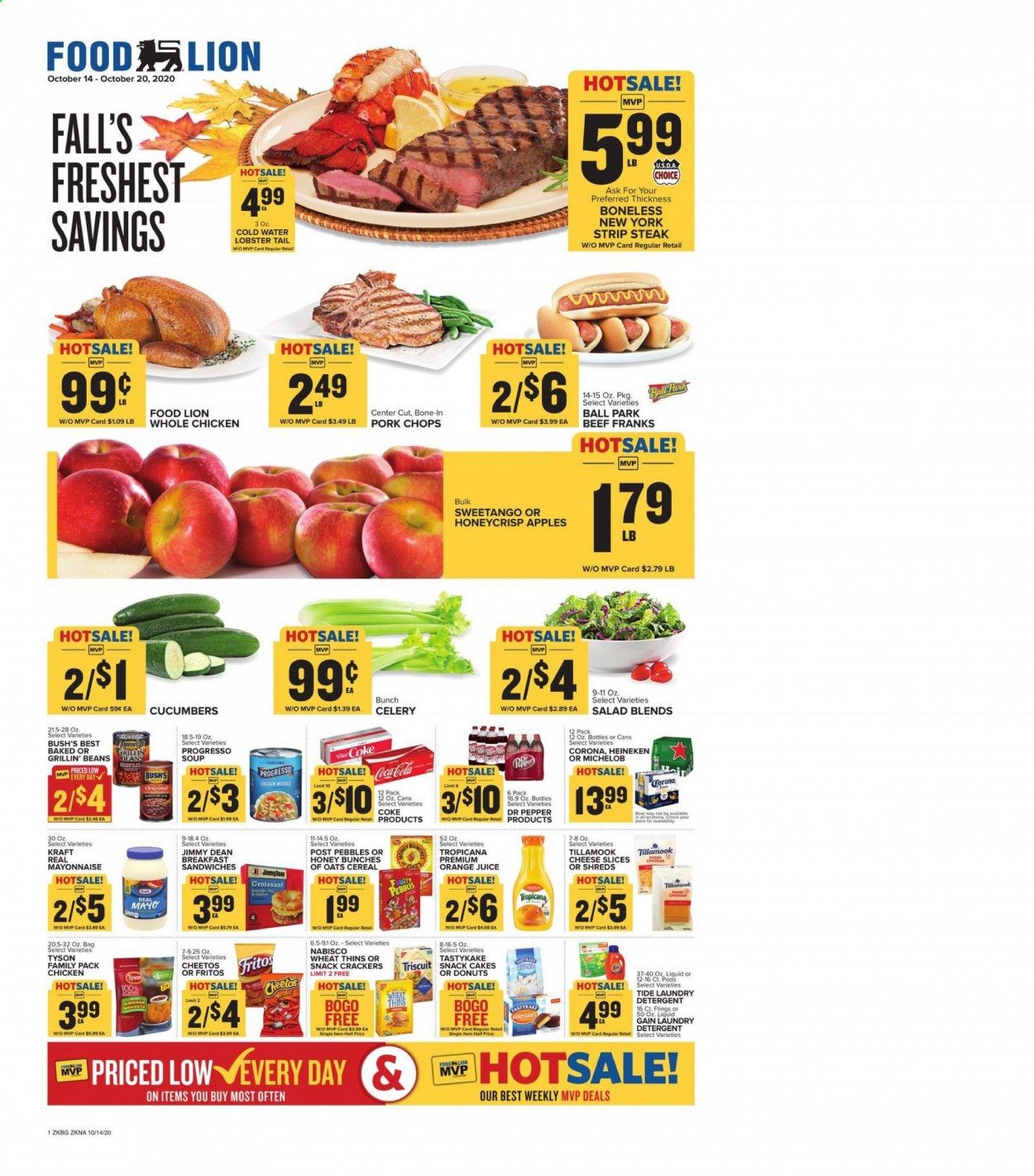 Food Lion (KY) Weekly Ad Flyer October 14 to October 20