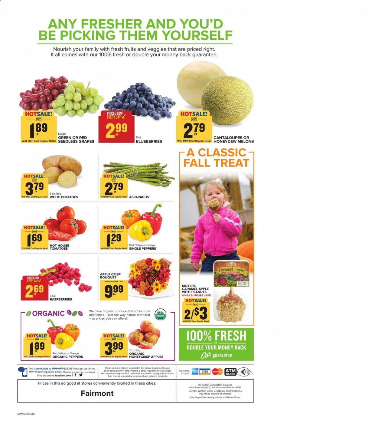 Food Lion (WV) Weekly Ad Flyer October 14 to October 20