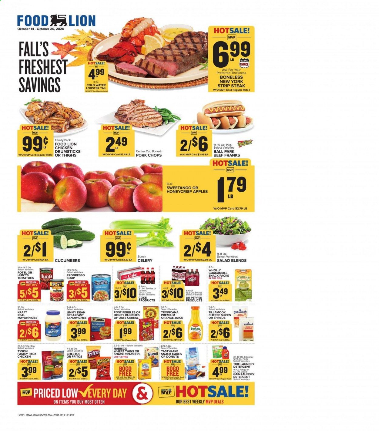 Food Lion (PA) Weekly Ad Flyer October 14 to October 20