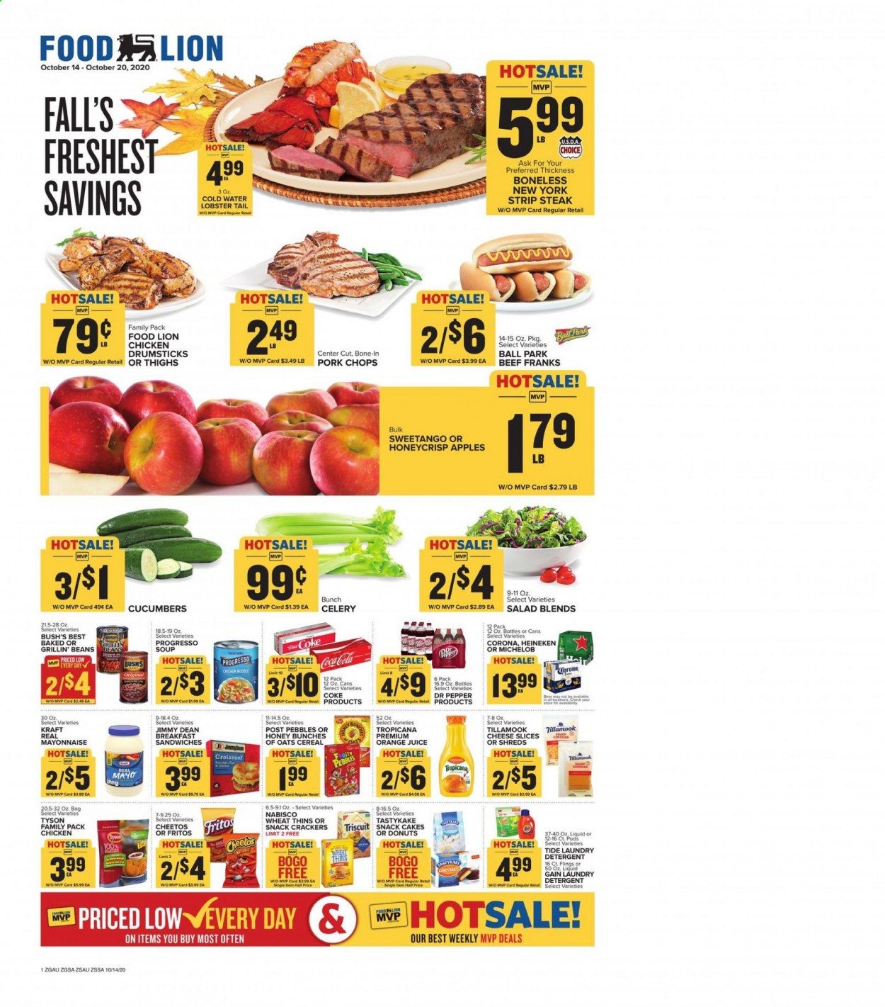 Food Lion (GA) Weekly Ad Flyer October 14 to October 20
