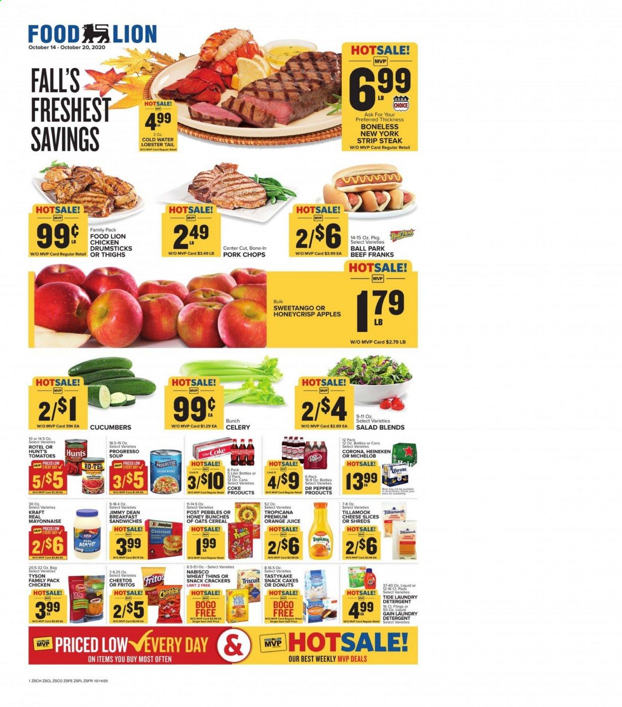 Food Lion (SC) Weekly Ad Flyer October 14 to October 20