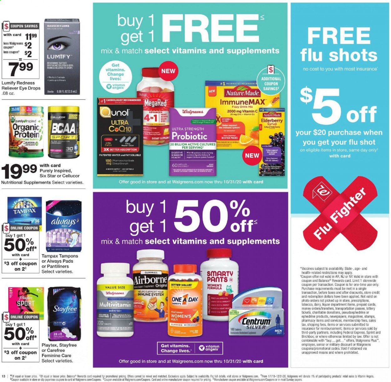 Walgreens Weekly Ad Flyer October 18 to October 24