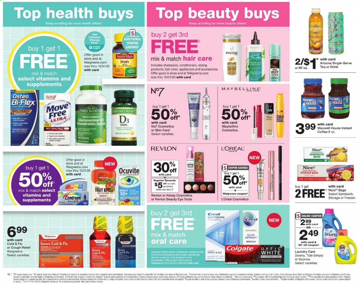 Walgreens Weekly Ad Flyer October 18 to October 24