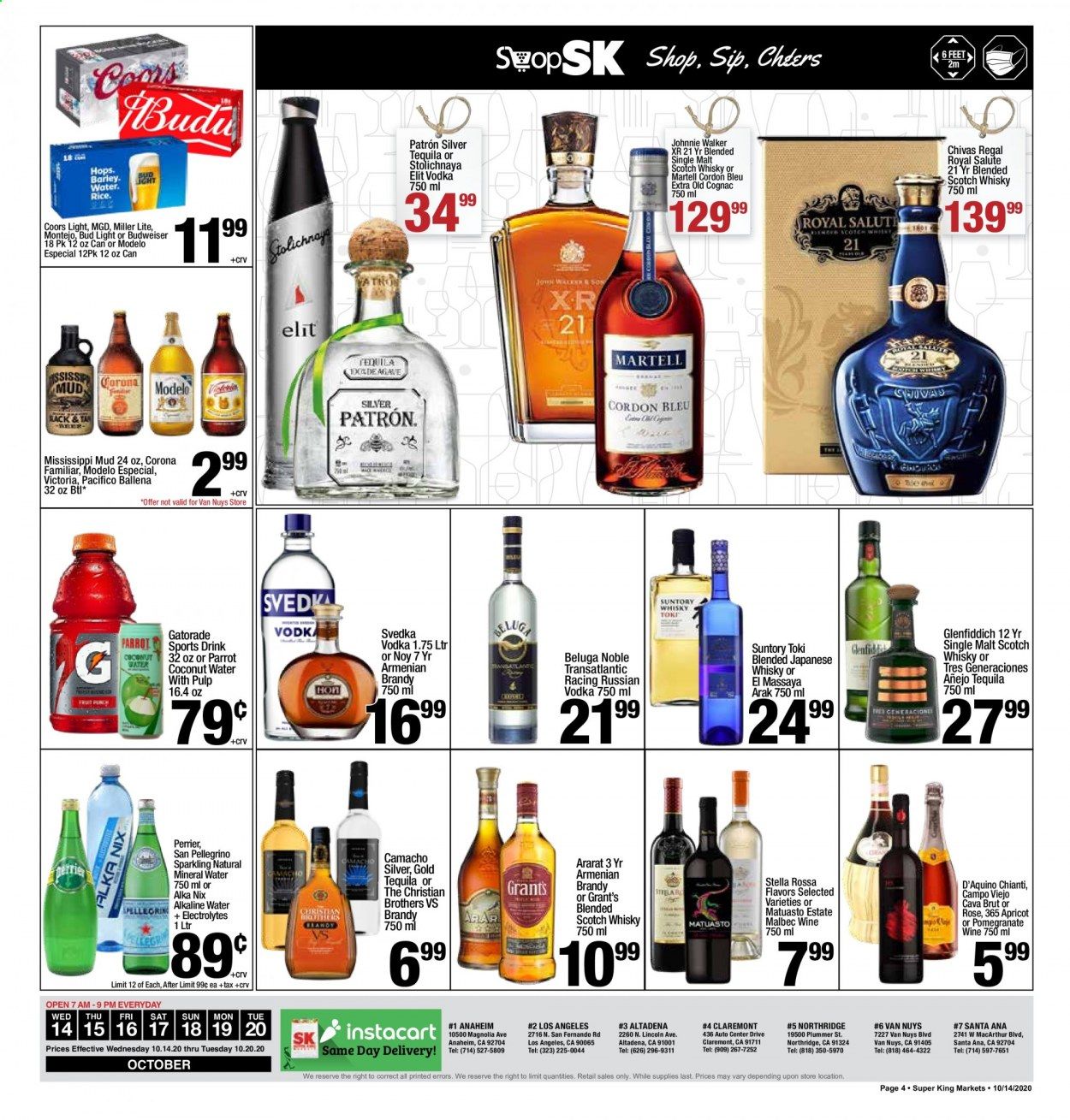 Super King Markets (CA) Weekly Ad Flyer October 14 to October 20