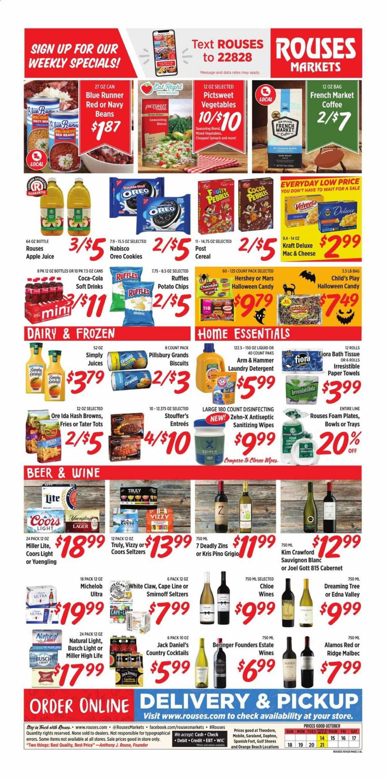 Rouses Markets (AL, LA, MS) Weekly Ad Flyer October 14 to October 21