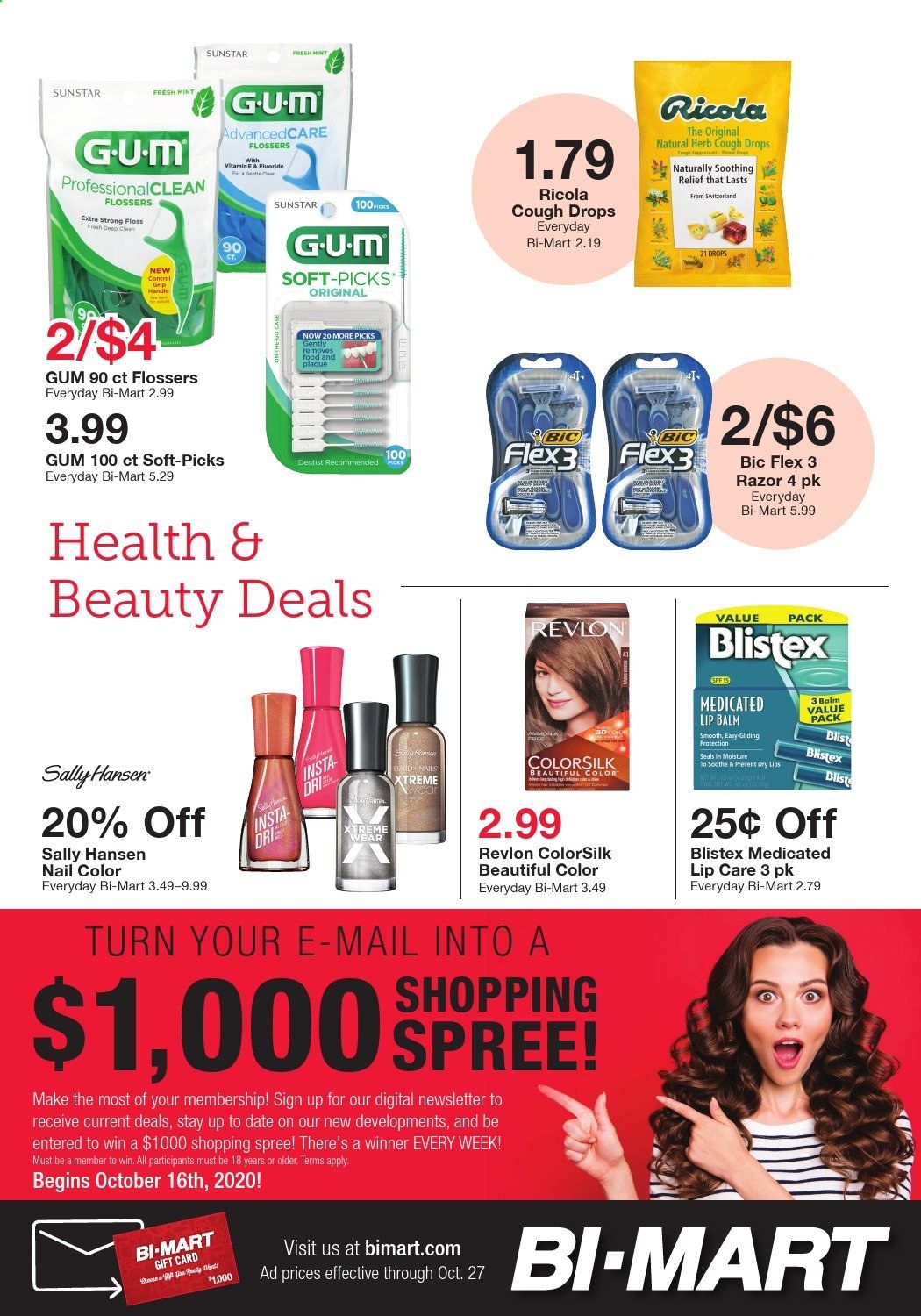 Bi-Mart Weekly Ad Flyer October 14 to October 27