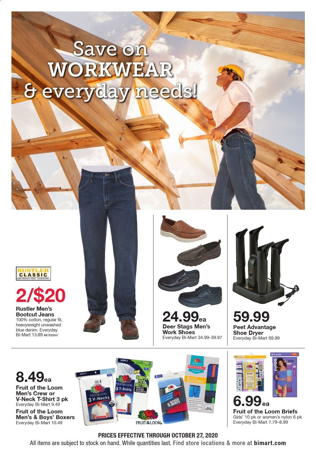 Bi-Mart Weekly Ad Flyer October 14 to October 27