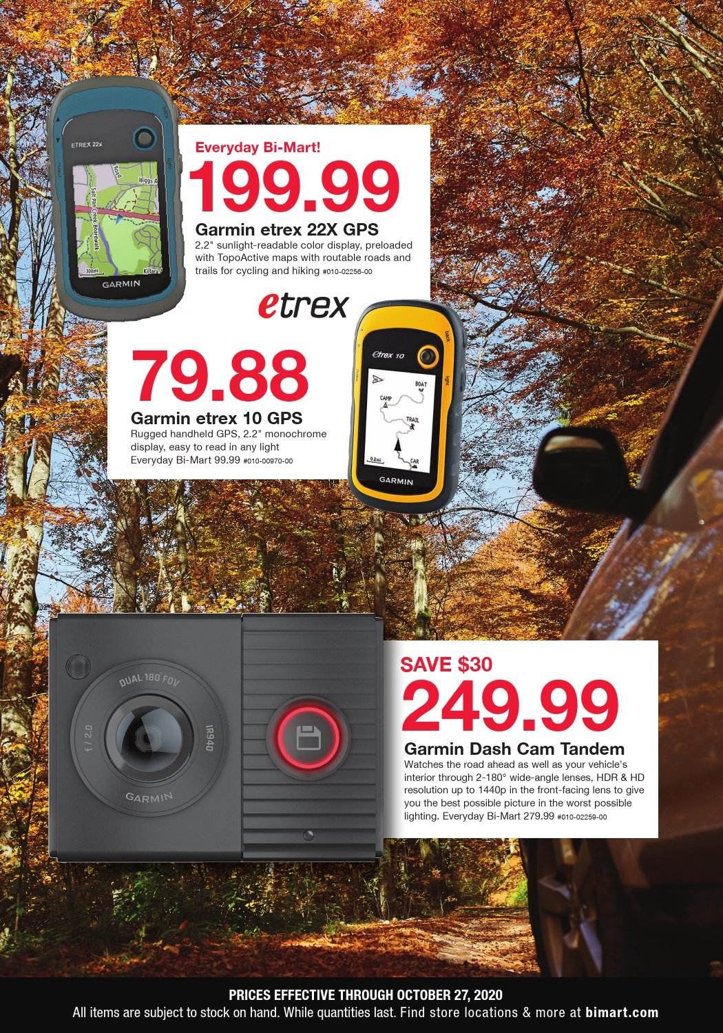 Bi-Mart Weekly Ad Flyer October 14 to October 27