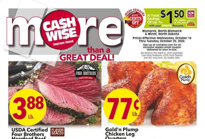 Cash Wise (MN, ND) Weekly Ad Flyer October 14 to October 20