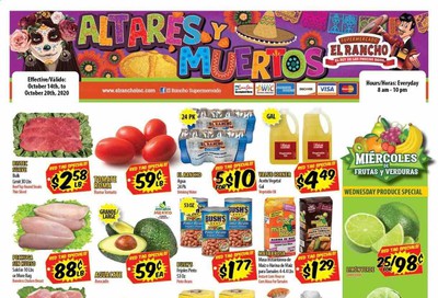 El Rancho (TX) Weekly Ad Flyer October 14 to October 20