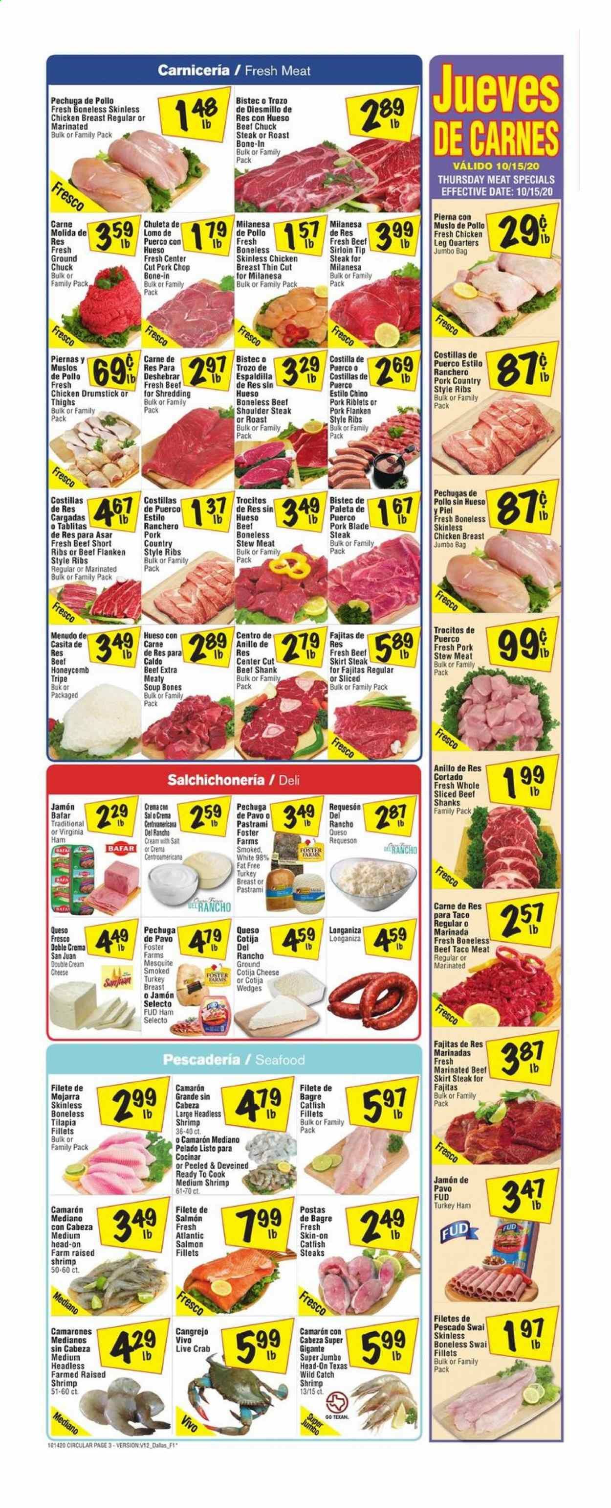 Fiesta Mart (TX) Weekly Ad Flyer October 14 to October 20