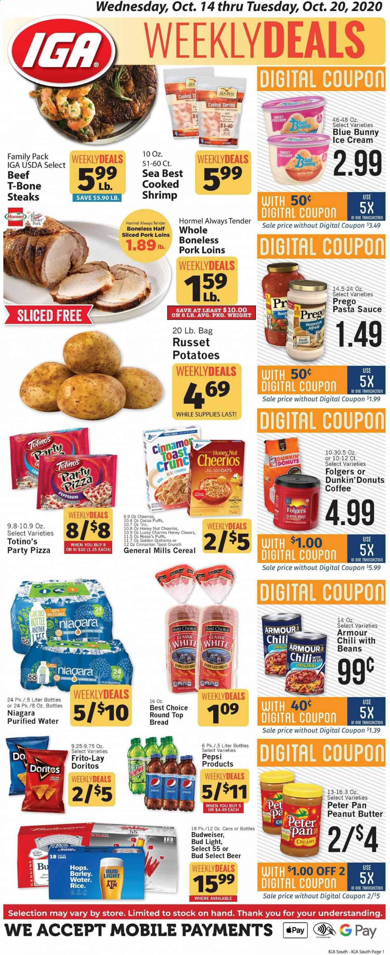 IGA Weekly Ad Flyer October 14 to October 20