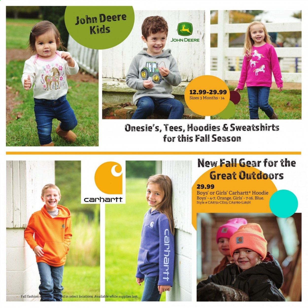 Orscheln Farm and Home Weekly Ad Flyer October 14 to October 31