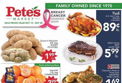 Pete's Fresh Market (IL) Weekly Ad Flyer October 14 to October 20