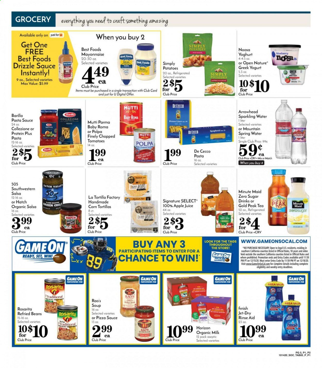 Pavilions (CA) Weekly Ad Flyer October 14 to October 20