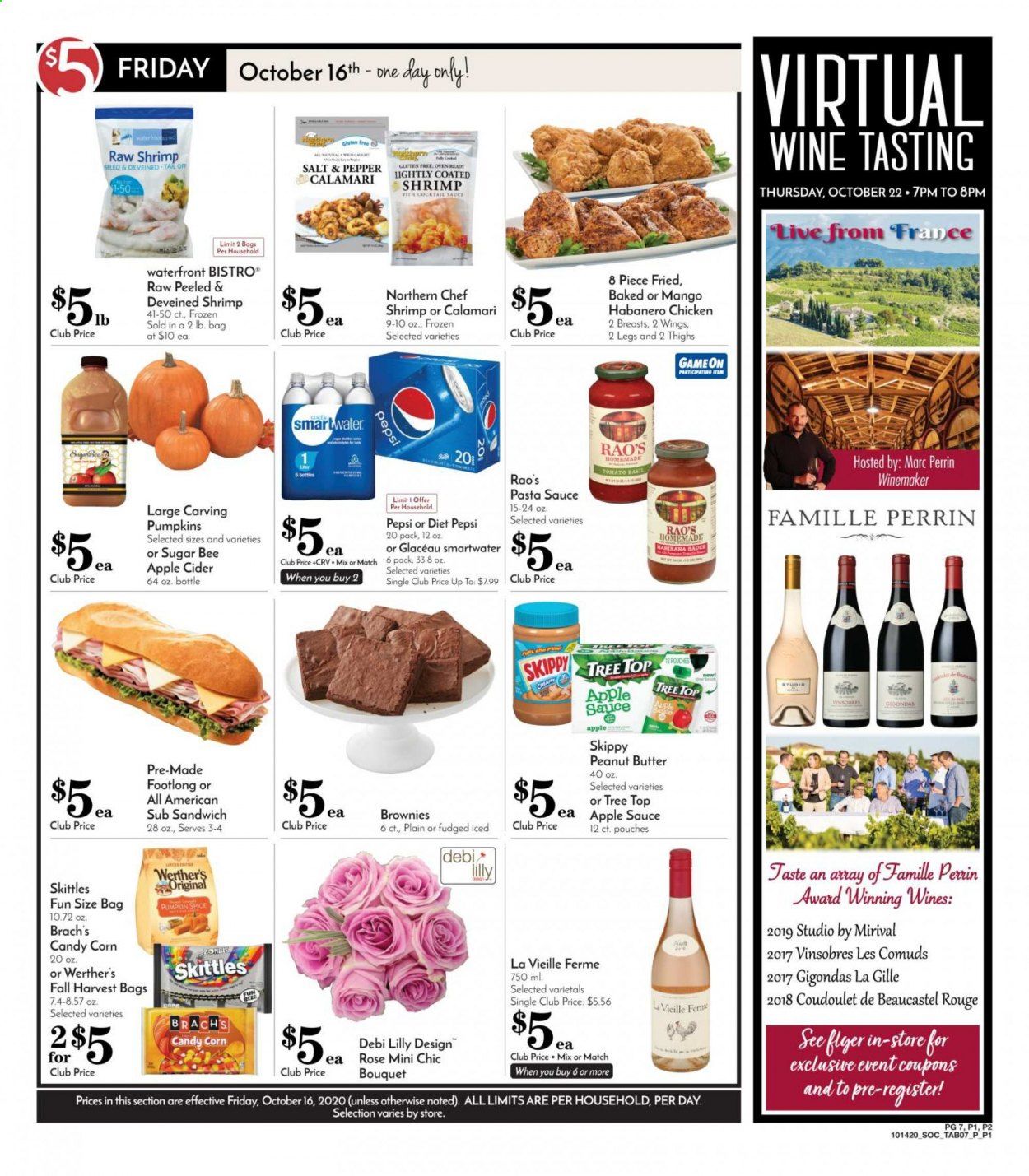 Pavilions (CA) Weekly Ad Flyer October 14 to October 20