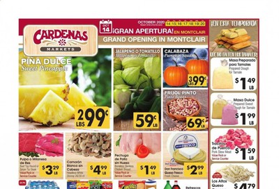Cardenas (CA, NV) Weekly Ad Flyer October 14 to October 20