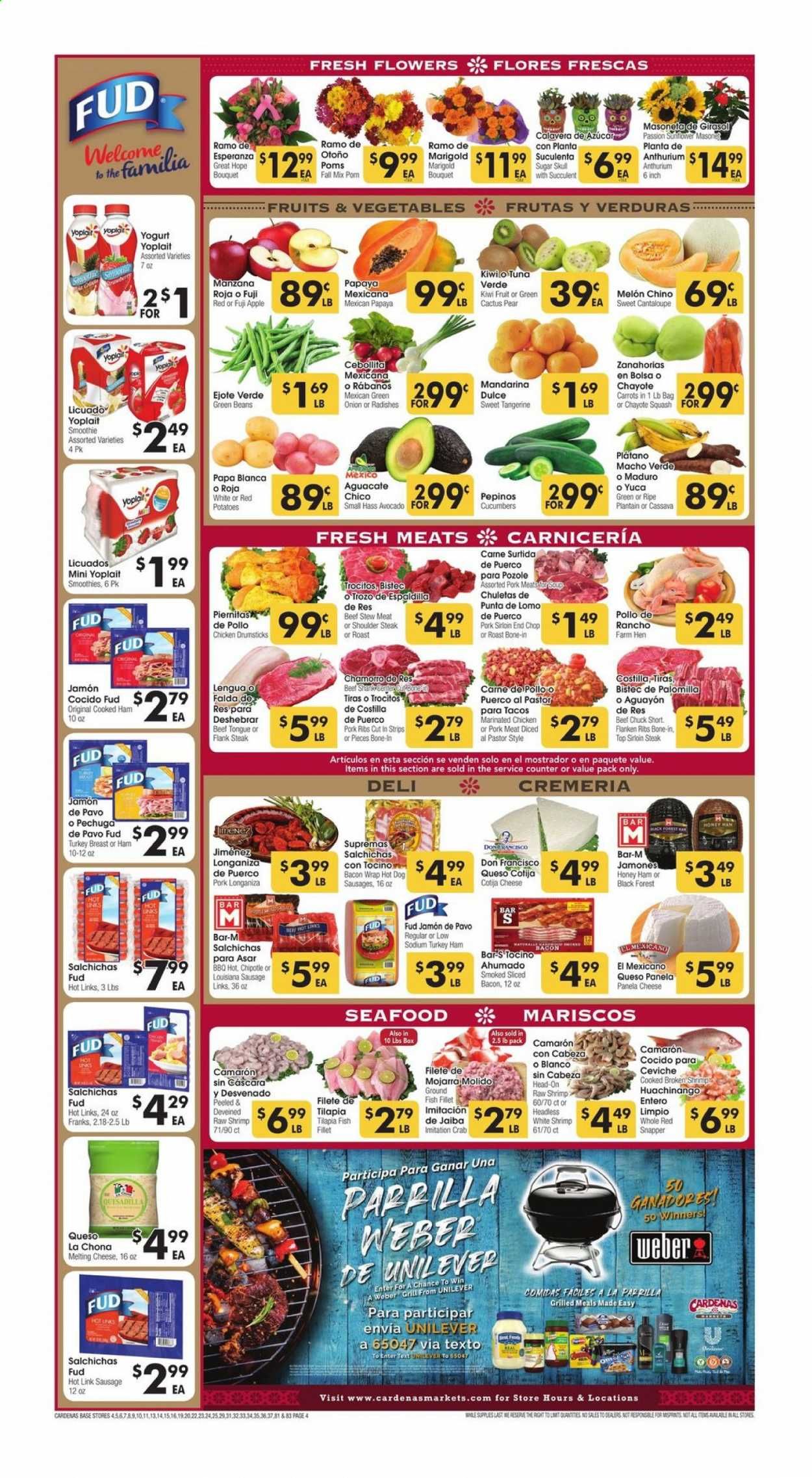 Cardenas (CA, NV) Weekly Ad Flyer October 14 to October 20