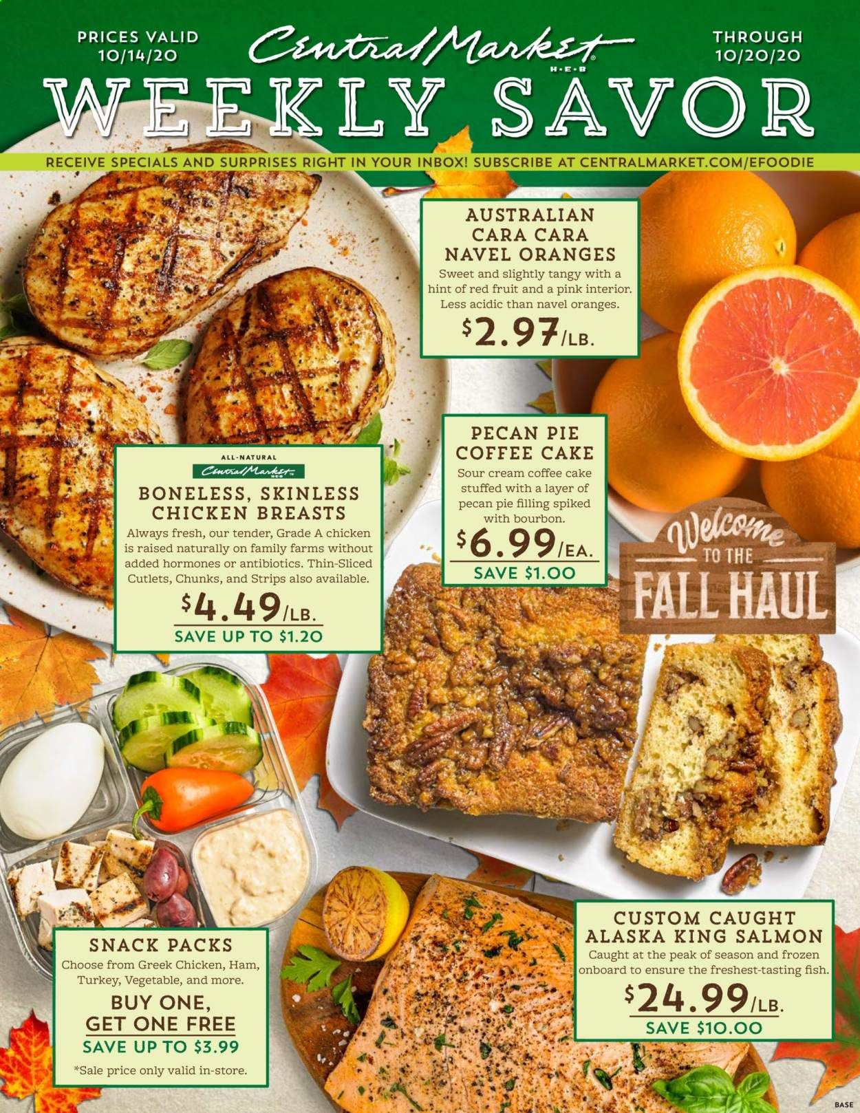 Central Market (TX) Weekly Ad Flyer October 14 to October 20