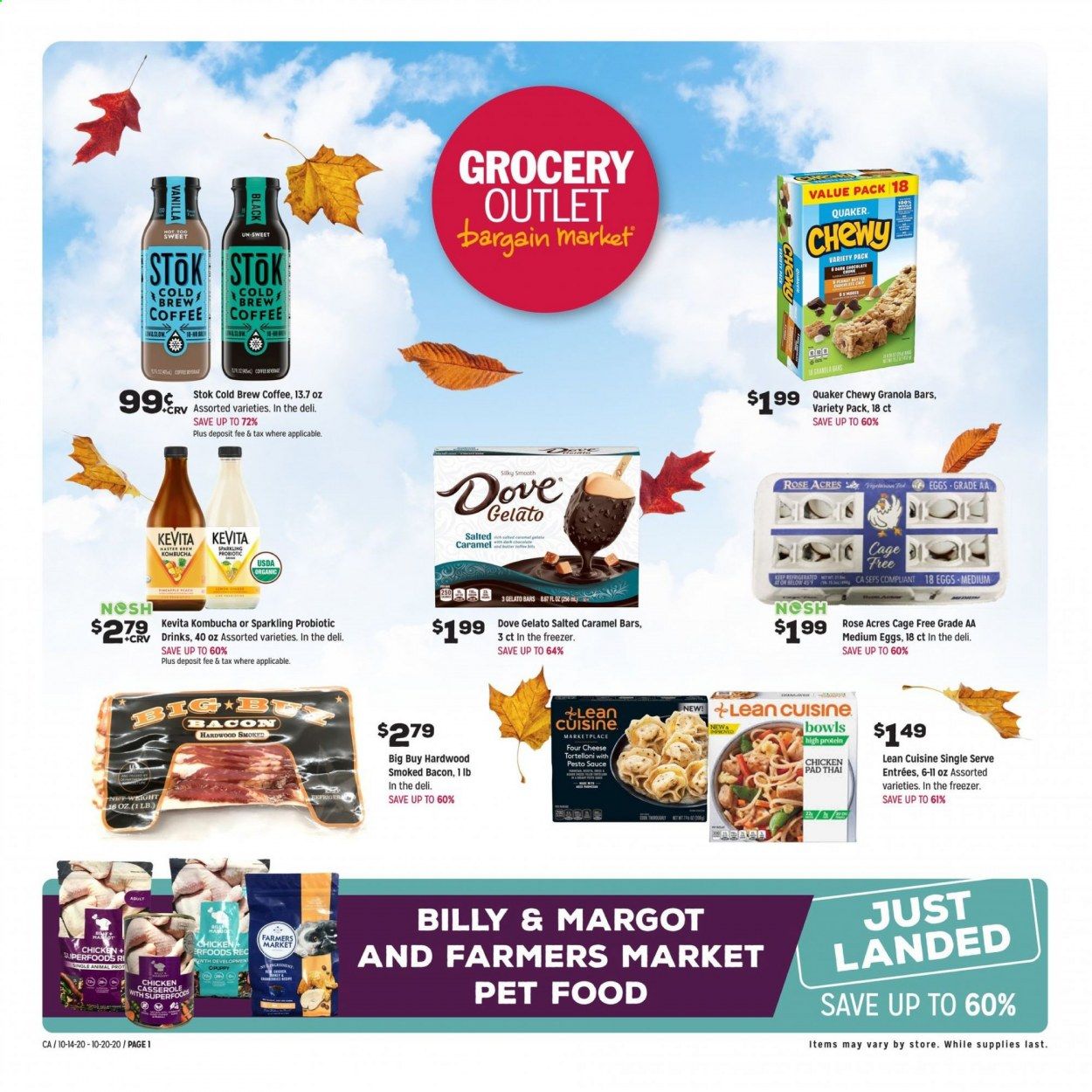 Grocery Outlet Weekly Ad Flyer October 14 to October 20