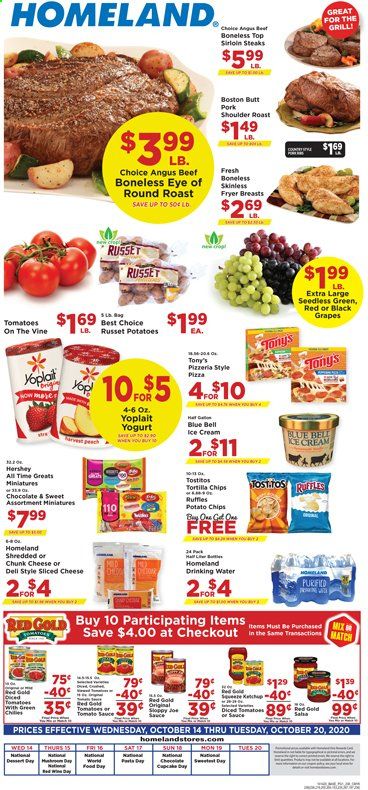 Homeland (OK, TX) Weekly Ad Flyer October 14 to October 20