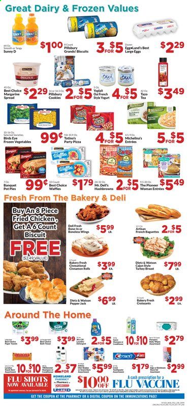 Homeland (OK, TX) Weekly Ad Flyer October 14 to October 20