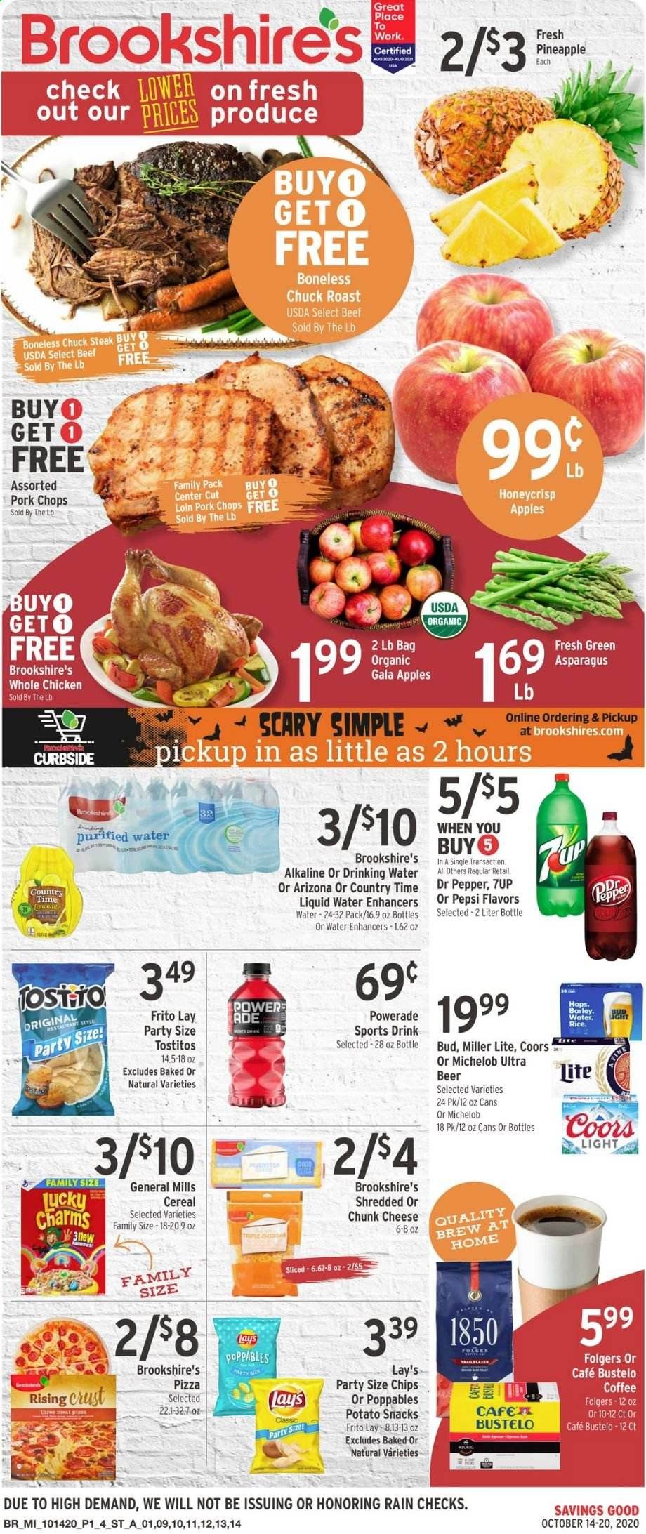 Brookshires Weekly Ad Flyer October 14 to October 20