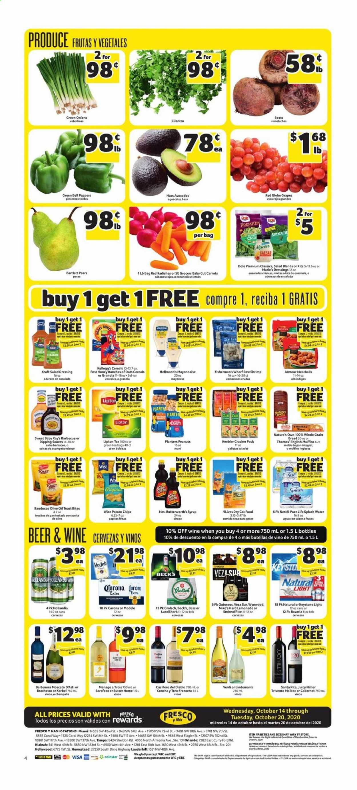 Fresco y Más Weekly Ad Flyer October 14 to October 20