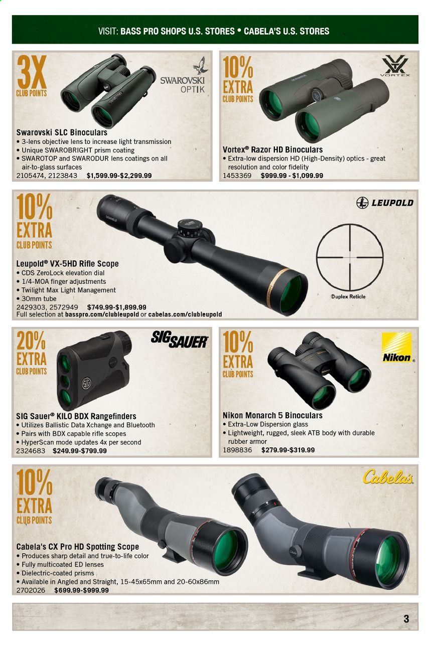 Cabela's Weekly Ad Flyer October 1 to October 31