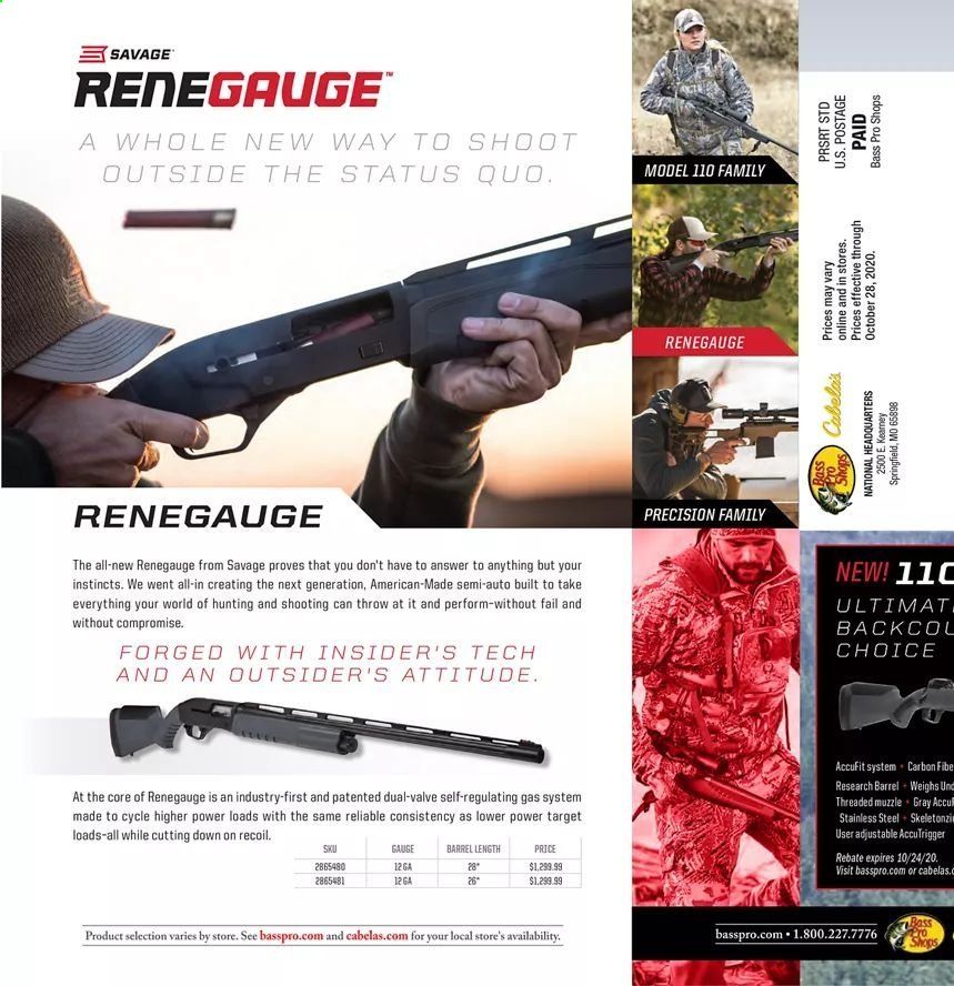 Cabela's Weekly Ad Flyer October 14 to October 28
