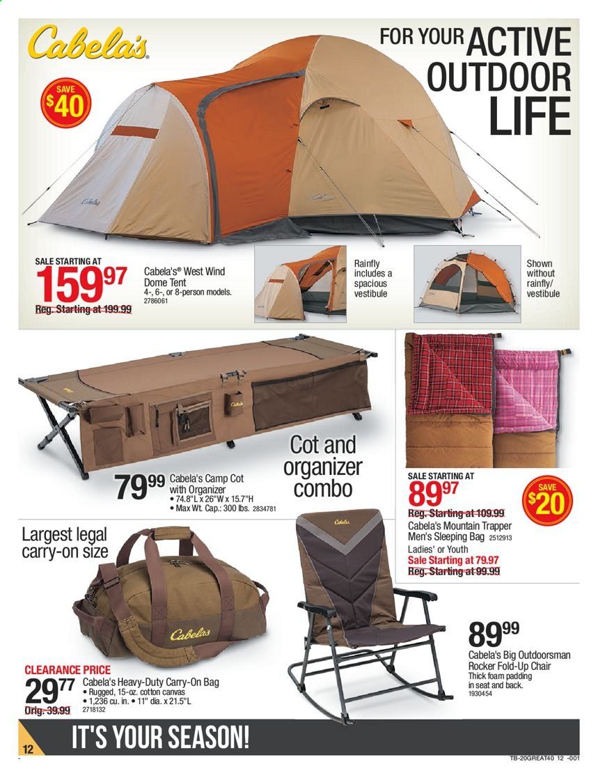 Cabela's Weekly Ad Flyer October 8 to October 21