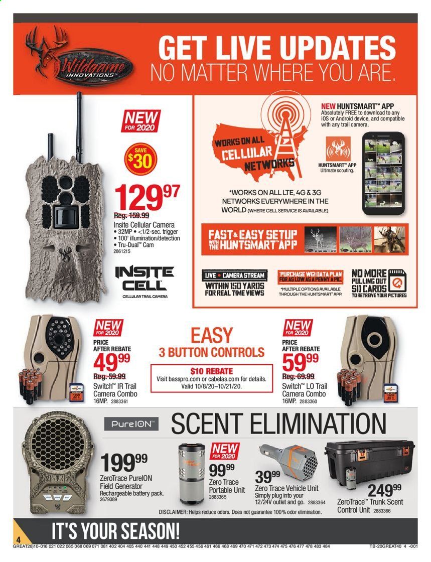 Cabela's Weekly Ad Flyer October 8 to October 21