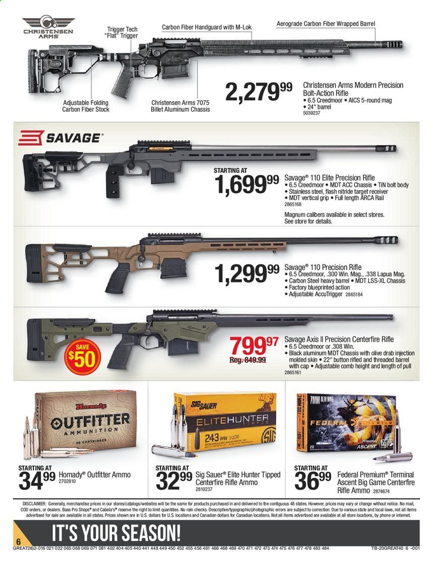 Cabela's Weekly Ad Flyer October 8 to October 21