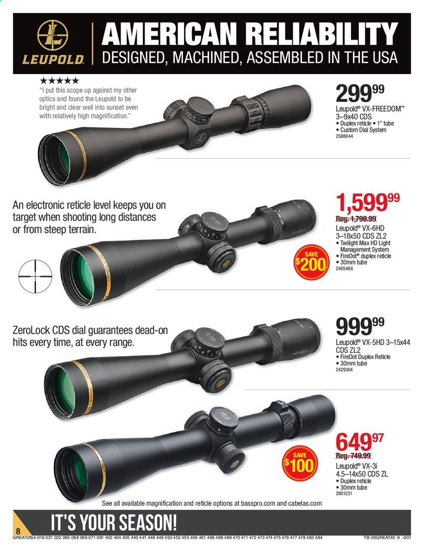 Cabela's Weekly Ad Flyer October 8 to October 21