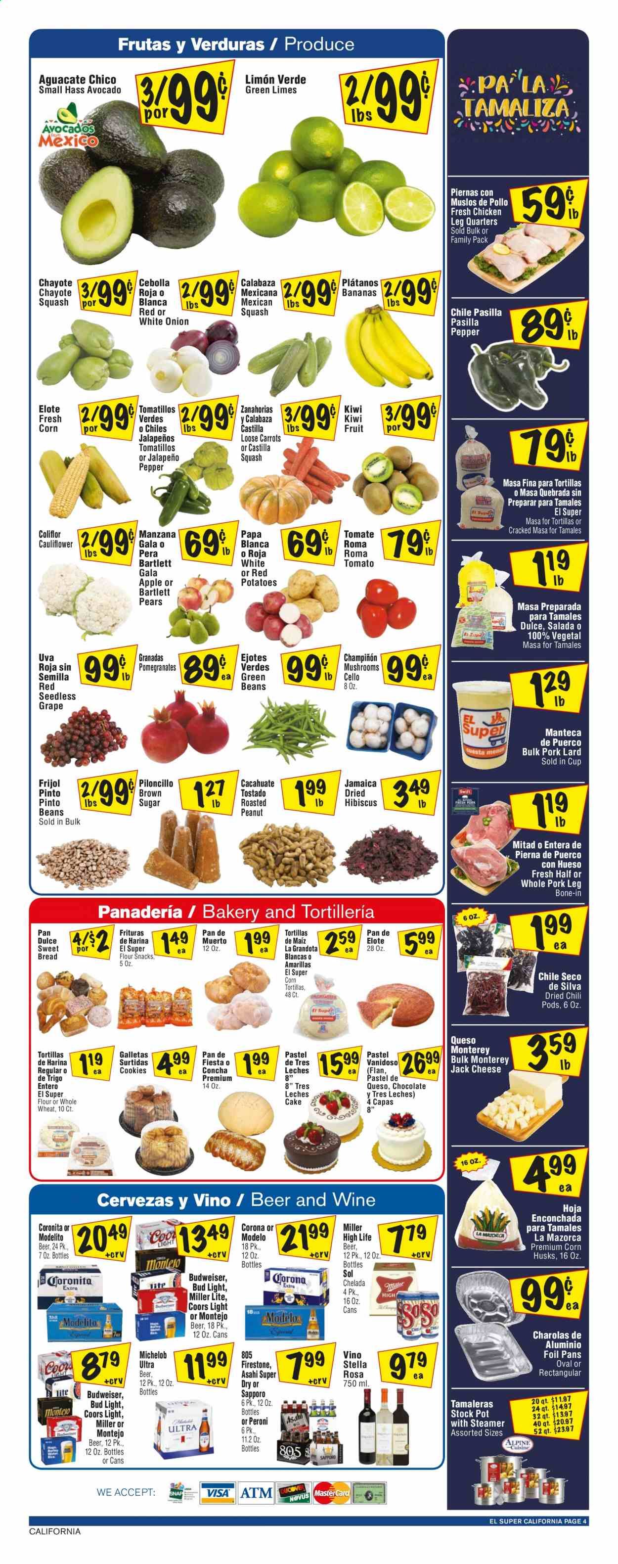 El Super (AZ, CA, NM, NV, TX) Weekly Ad Flyer October 14 to October 20