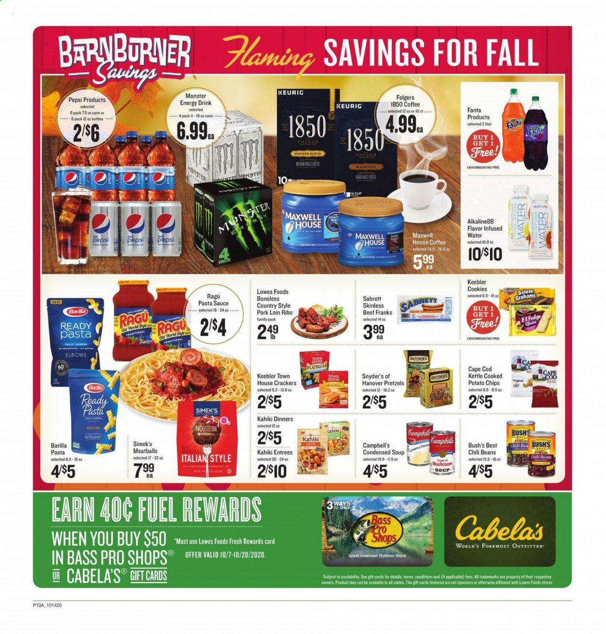 Lowes Foods Weekly Ad Flyer October 14 to October 20