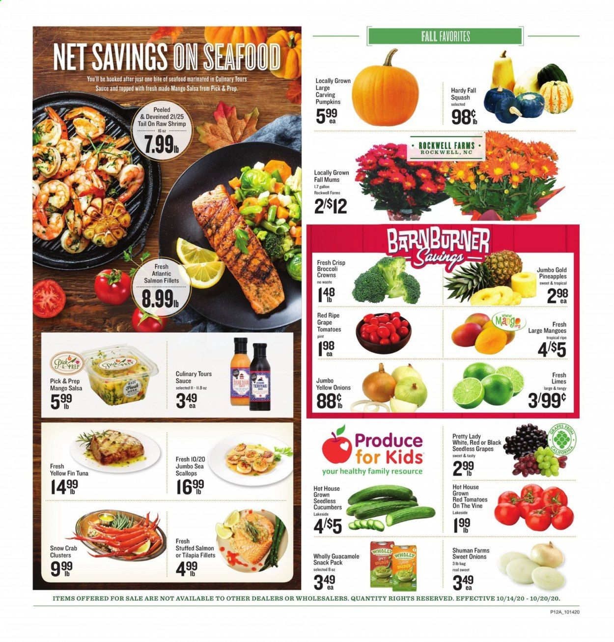 Lowes Foods Weekly Ad Flyer October 14 to October 20