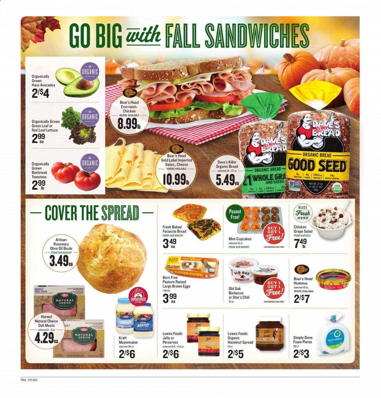 Lowes Foods Weekly Ad Flyer October 14 to October 20