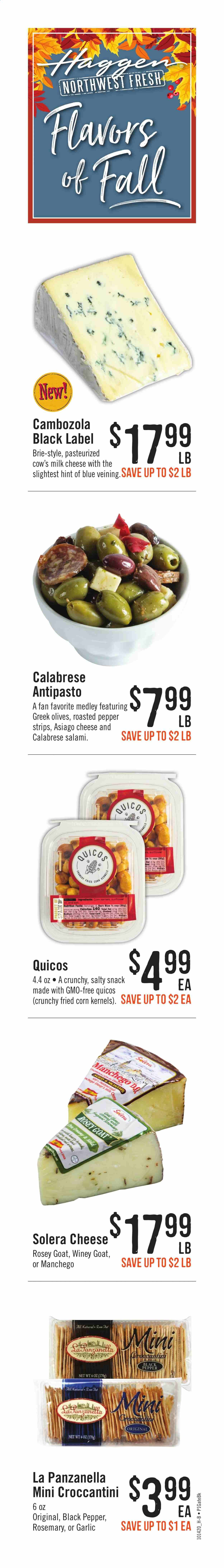 Haggen Weekly Ad Flyer October 14 to October 20