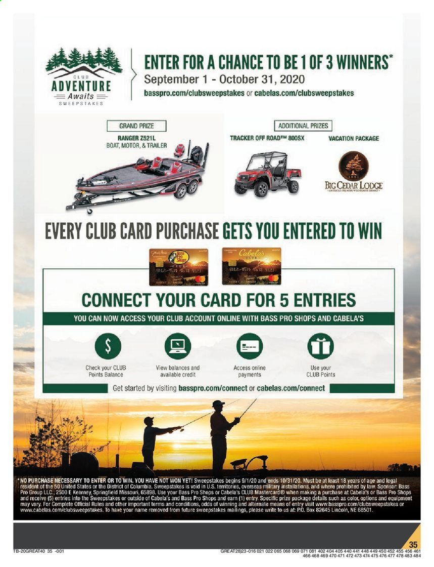 Bass Pro Shops Weekly Ad Flyer October 8 to October 21
