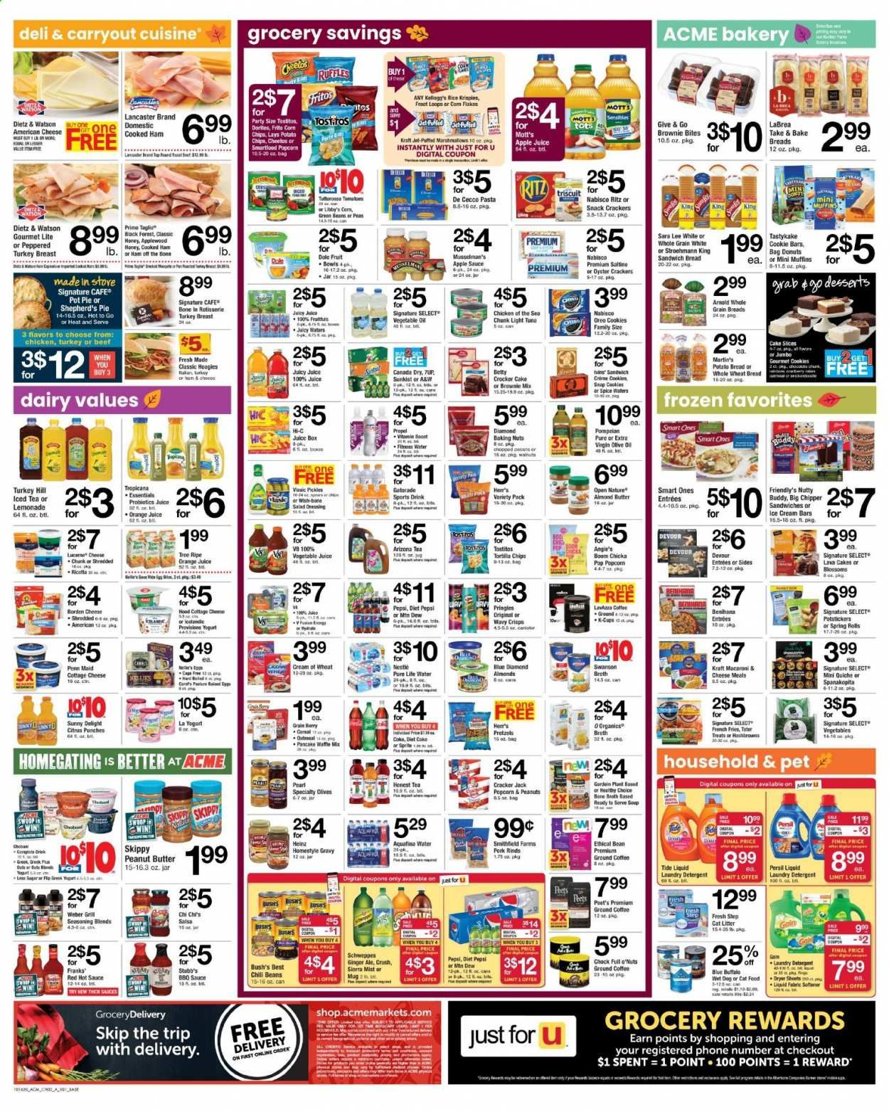ACME Weekly Ad Flyer October 16 to October 22