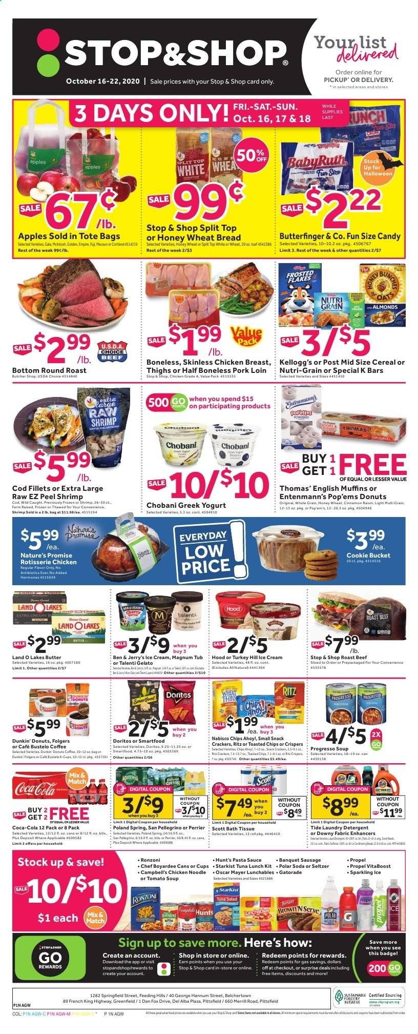 Stop & Shop (MA) Weekly Ad Flyer October 16 to October 22