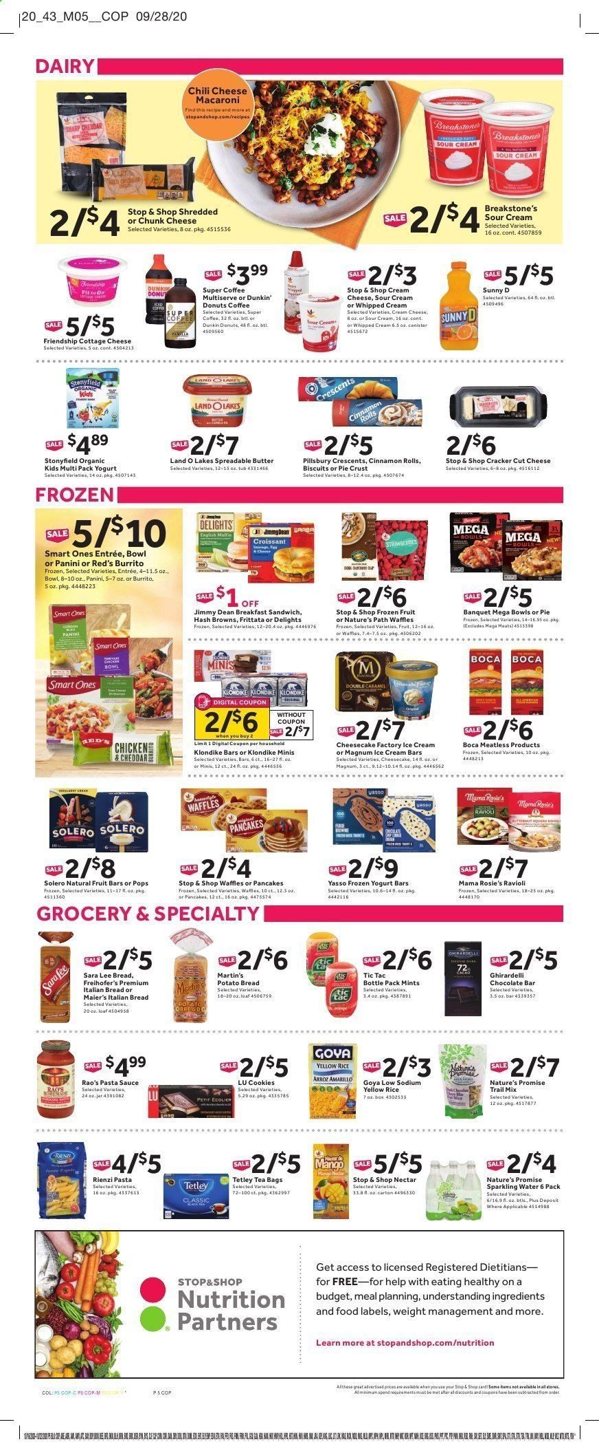Stop & Shop (NY) Weekly Ad Flyer October 16 to October 22