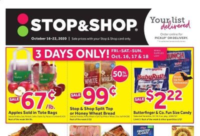 Stop & Shop (CT) Weekly Ad Flyer October 16 to October 22