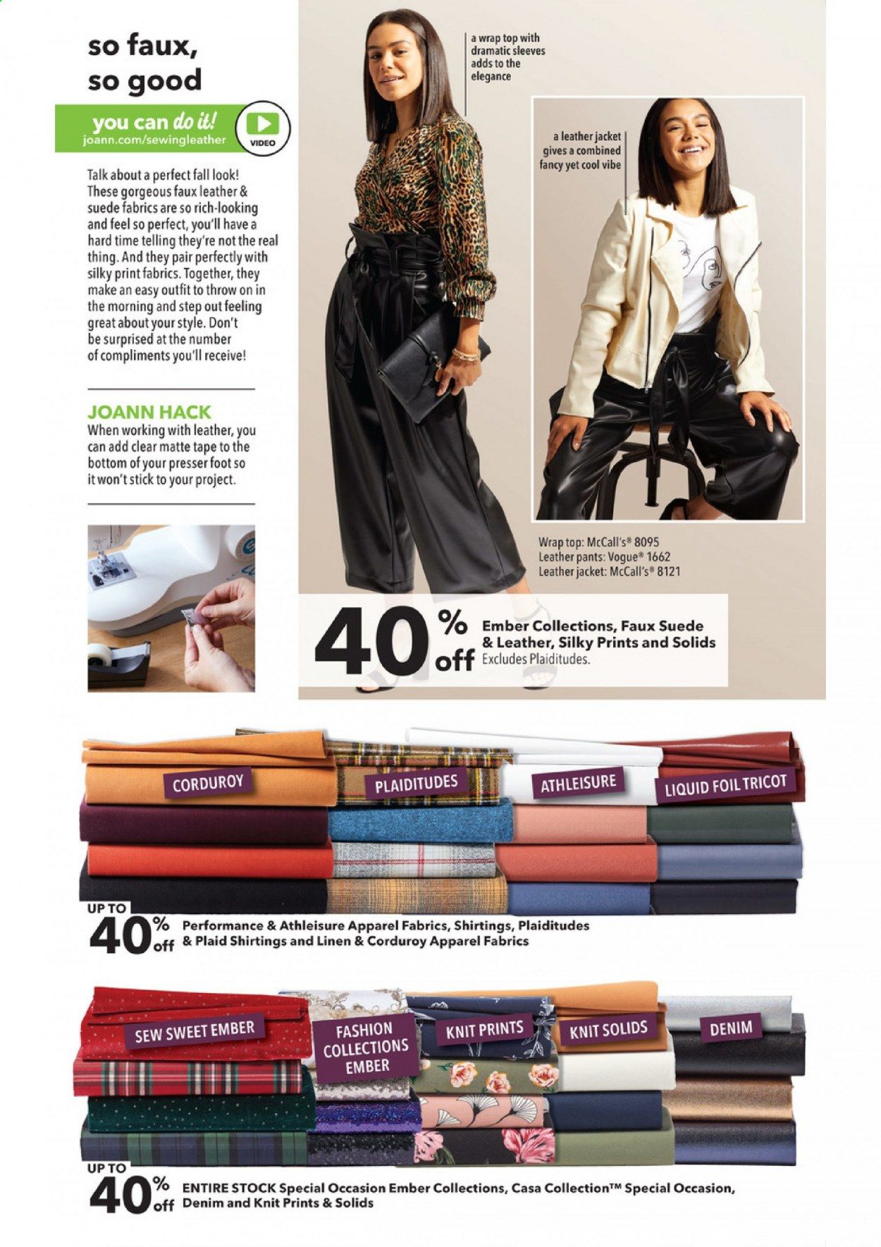 JOANN Weekly Ad Flyer October 15 to October 31