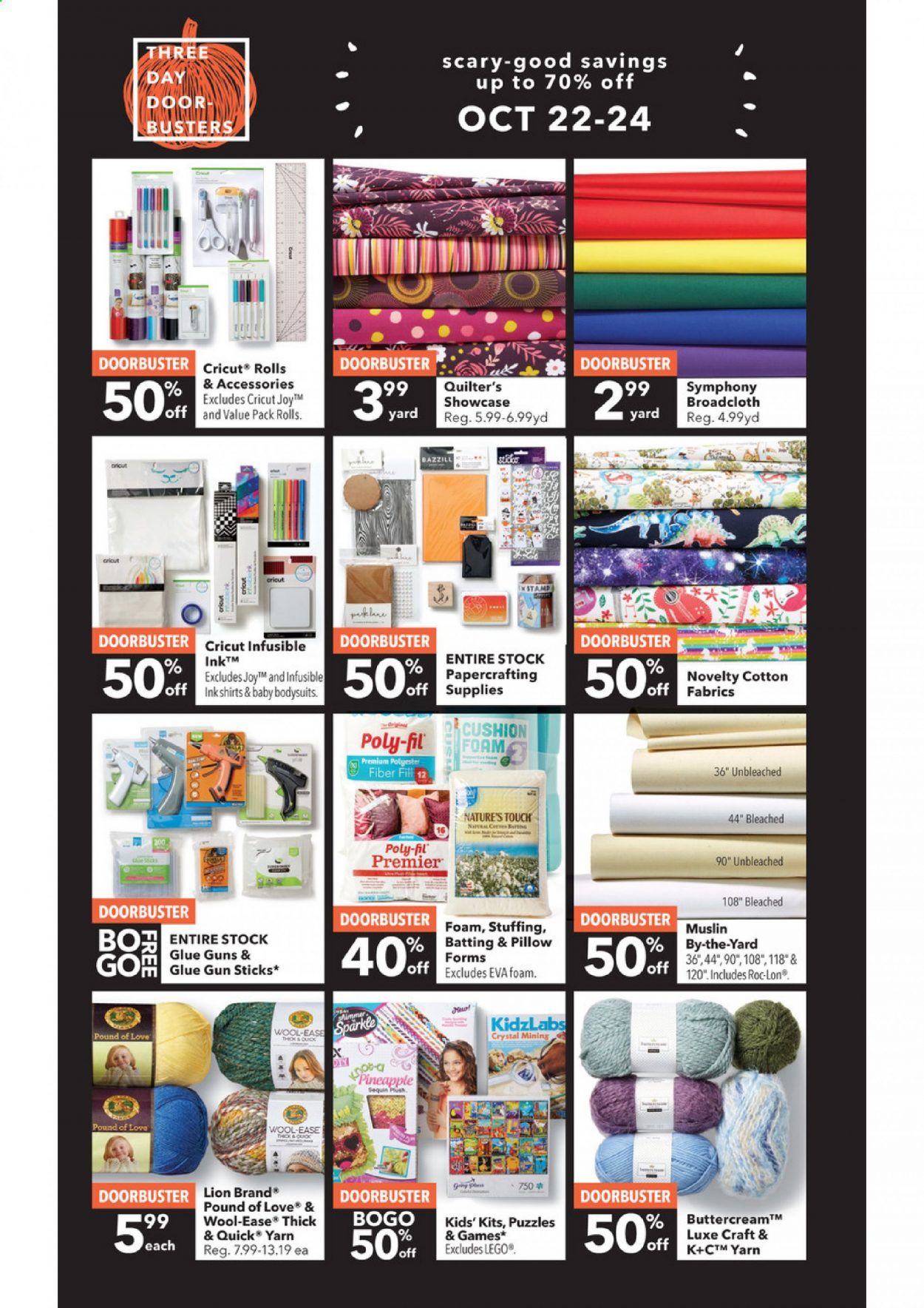 JOANN Weekly Ad Flyer October 15 to October 31