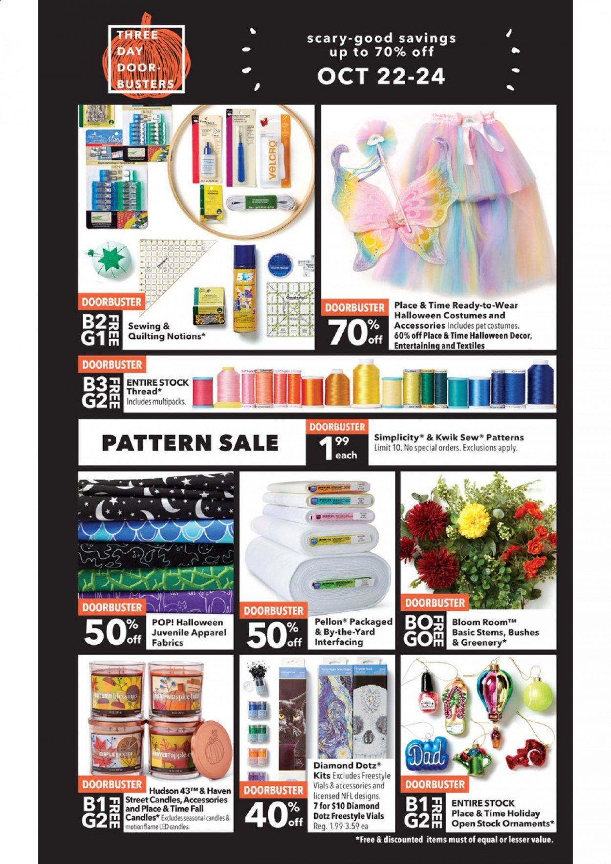 JOANN Weekly Ad Flyer October 15 to October 31
